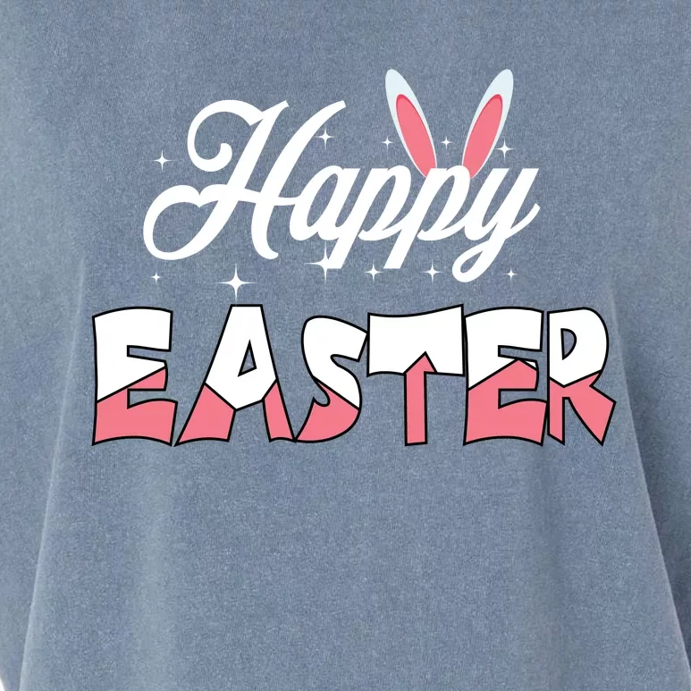 Happy Easter Bunny Easter Egg Hunt Squad Easter Day Garment-Dyed Women's Muscle Tee