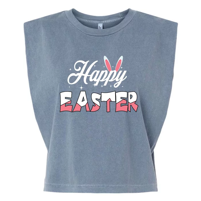 Happy Easter Bunny Easter Egg Hunt Squad Easter Day Garment-Dyed Women's Muscle Tee