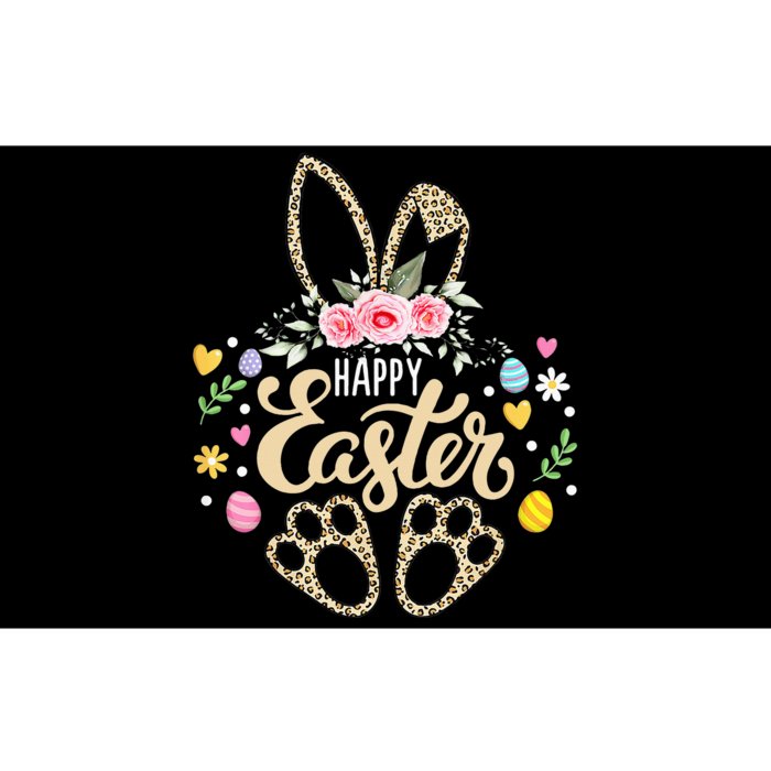 Happy Easter Bunny Leopard Easter Egg Hunt Easter Bumper Sticker