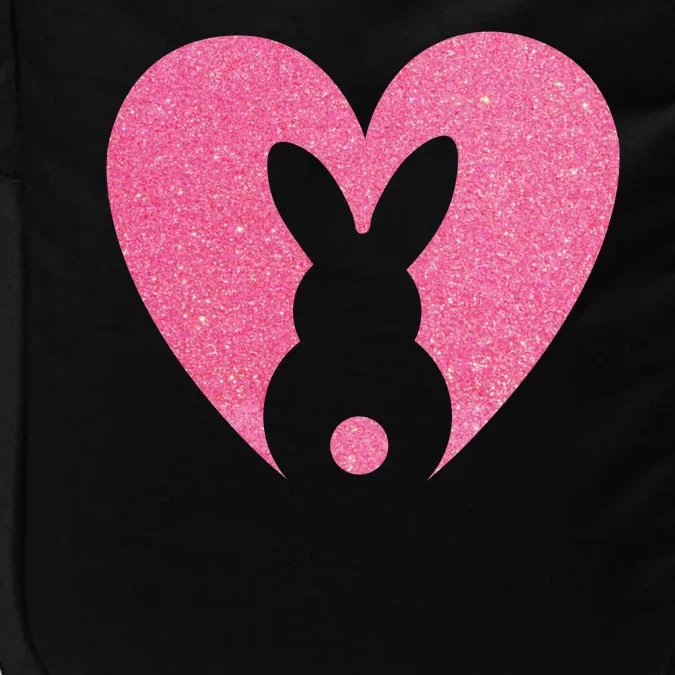 Heart Easter Bunny Impact Tech Backpack