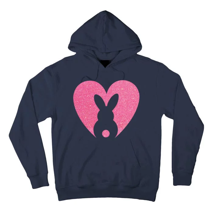 Heart Easter Bunny Tall Hoodie