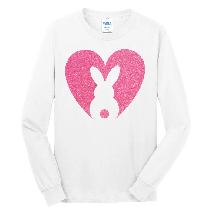 Heart Easter Bunny Tall Long Sleeve T-Shirt