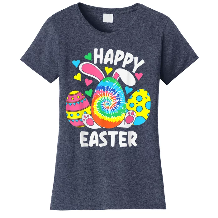 Happy Easter Bunny Rabbit Funny Easter Egg Women's T-Shirt