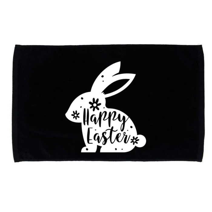 Happy Easter Bunny Gift Microfiber Hand Towel