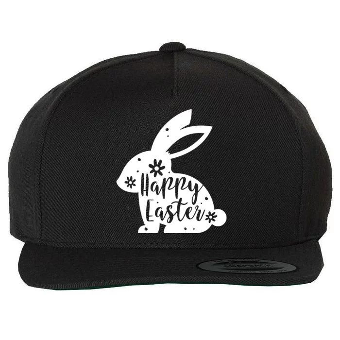 Happy Easter Bunny Gift Wool Snapback Cap