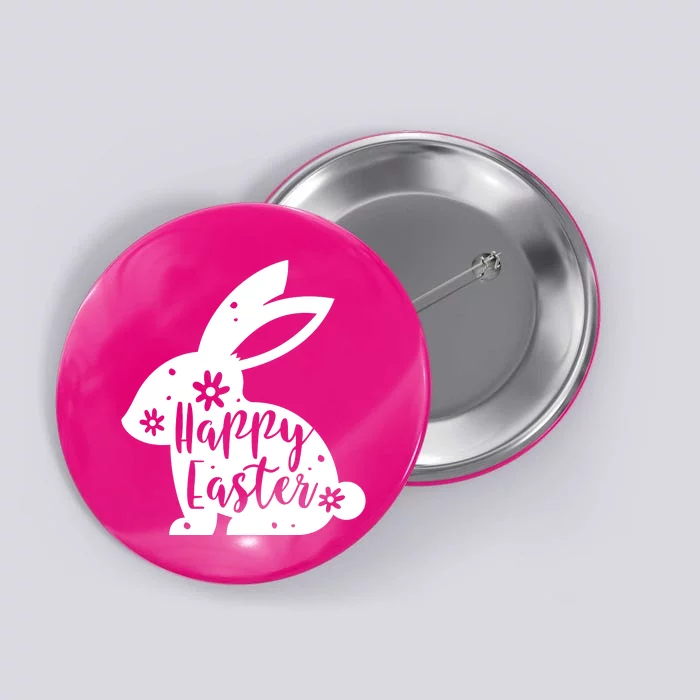 Happy Easter Bunny Gift Button