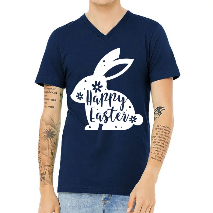 Happy Easter Bunny Gift V-Neck T-Shirt