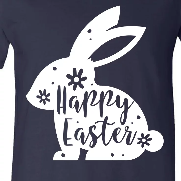 Happy Easter Bunny Gift V-Neck T-Shirt