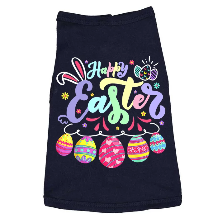 Happy Easter Bunny Spring Easter Egg Hunt Easter Doggie Tank