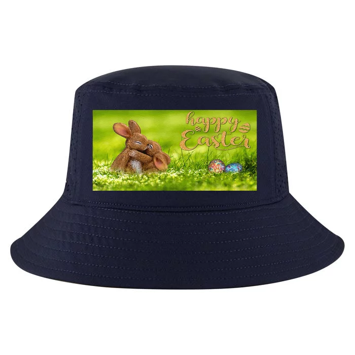 Hugging Easter Bunnies Cool Comfort Performance Bucket Hat