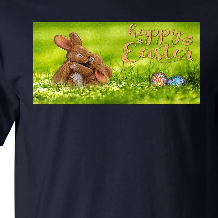 Hugging Easter Bunnies Tall T-Shirt