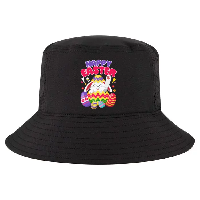 Happy Easter Bunny Easter Eggs Cool Comfort Performance Bucket Hat