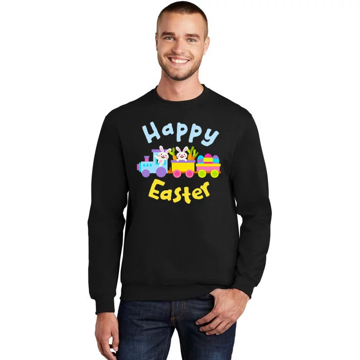 Happy Easter Bunny Train Sweatshirt