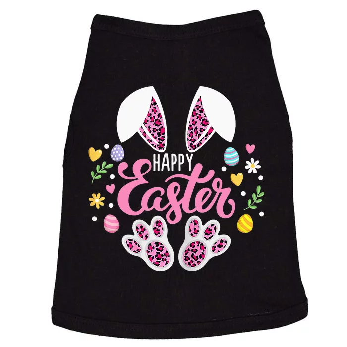 Happy Easter Bunny Leopard Easter Egg Hunt Easter Doggie Tank