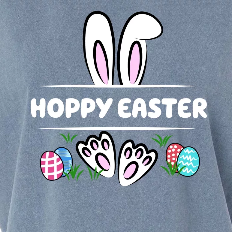 Hoppy Easter Bunny Holiday Cute Garment-Dyed Women's Muscle Tee