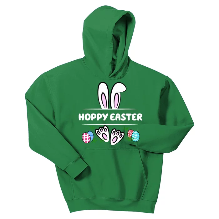 Hoppy Easter Bunny Holiday Cute Kids Hoodie