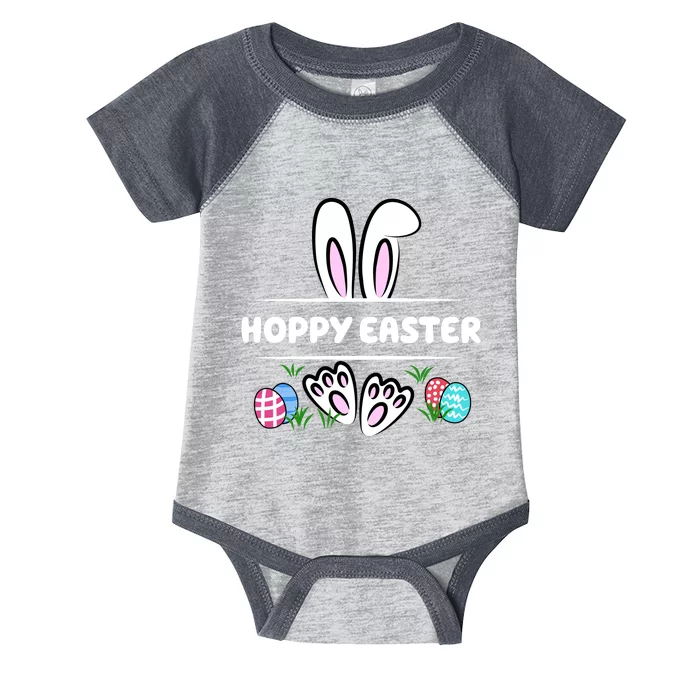 Hoppy Easter Bunny Holiday Cute Infant Baby Jersey Bodysuit