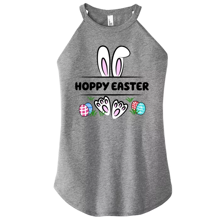 Hoppy Easter Bunny Holiday Cute Women’s Perfect Tri Rocker Tank