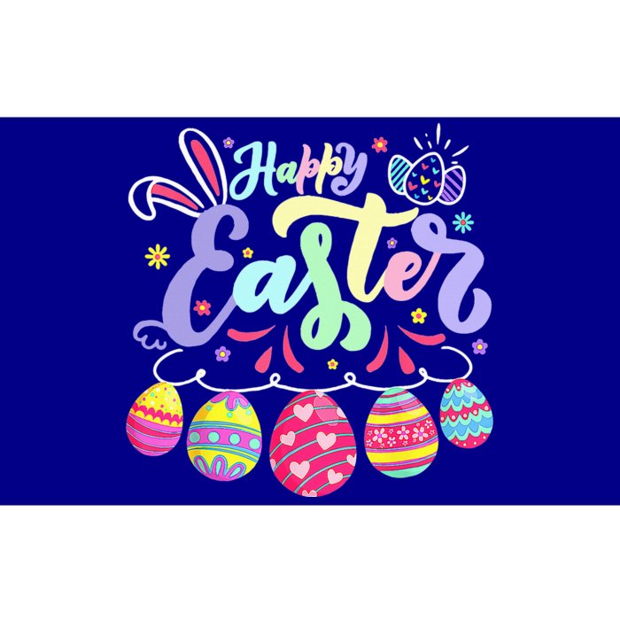 Happy Easter Bunny Spring Easter Egg Hunt Easter Bumper Sticker