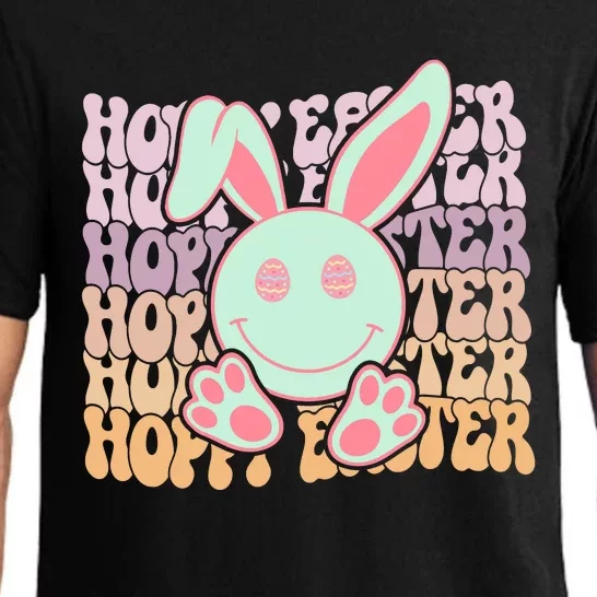 Hoppy Easter Bunny Retro Pajama Set