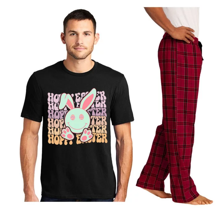 Hoppy Easter Bunny Retro Pajama Set