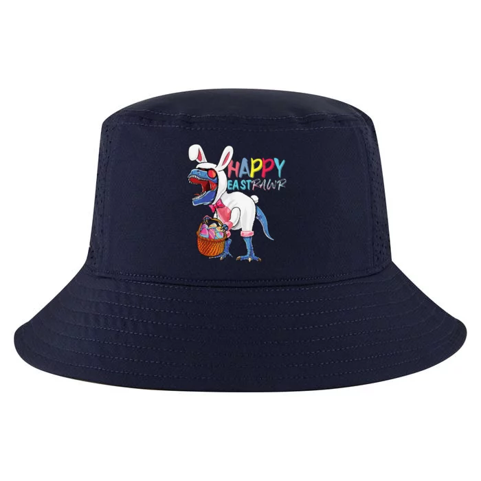 Happy Easter Bunny Dinosaur Egg Hunter Cool Comfort Performance Bucket Hat