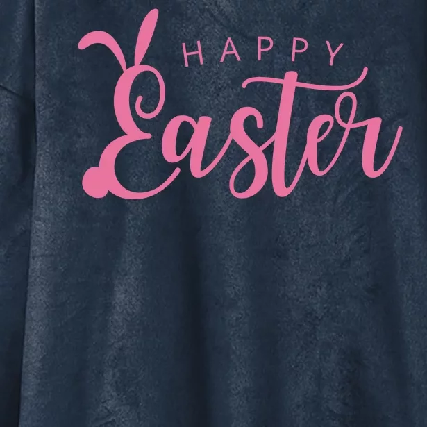 Happy Easter Cute Festive Hooded Wearable Blanket