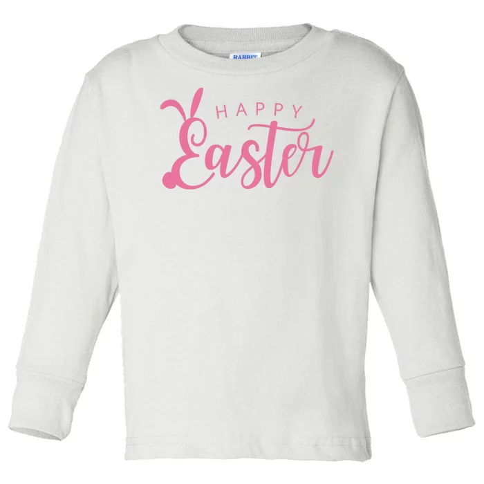 Happy Easter Cute Festive Toddler Long Sleeve Shirt