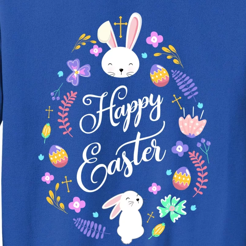 Happy Easter Christian Cool Gift Easter Gift Tall Sweatshirt