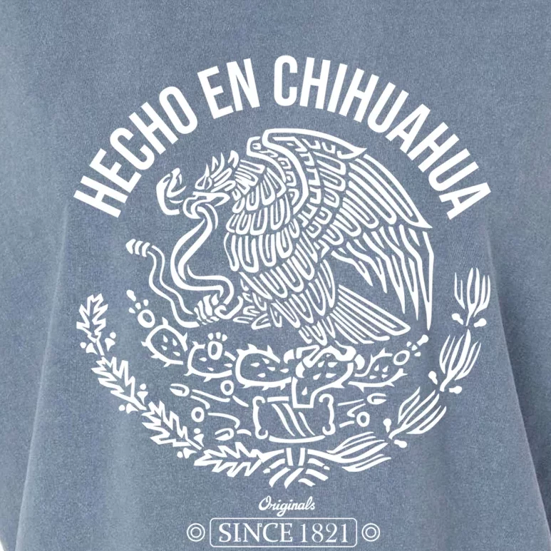 Hecho En Chihuahua Meaningful Gift Cinco De Mayo Mexico Mexican Day Cool Gift Garment-Dyed Women's Muscle Tee