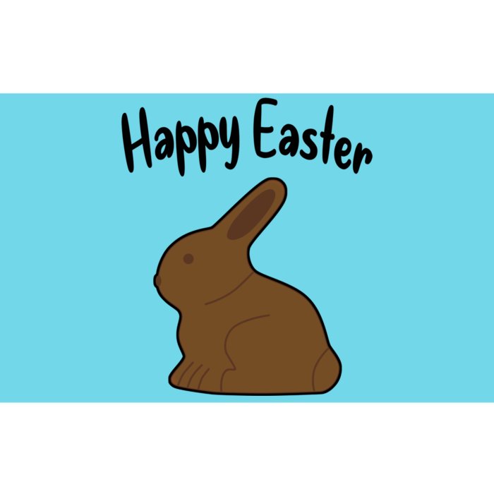 Happy Easter Chocolate Rabbits Bunnies Funny Gift Bumper Sticker