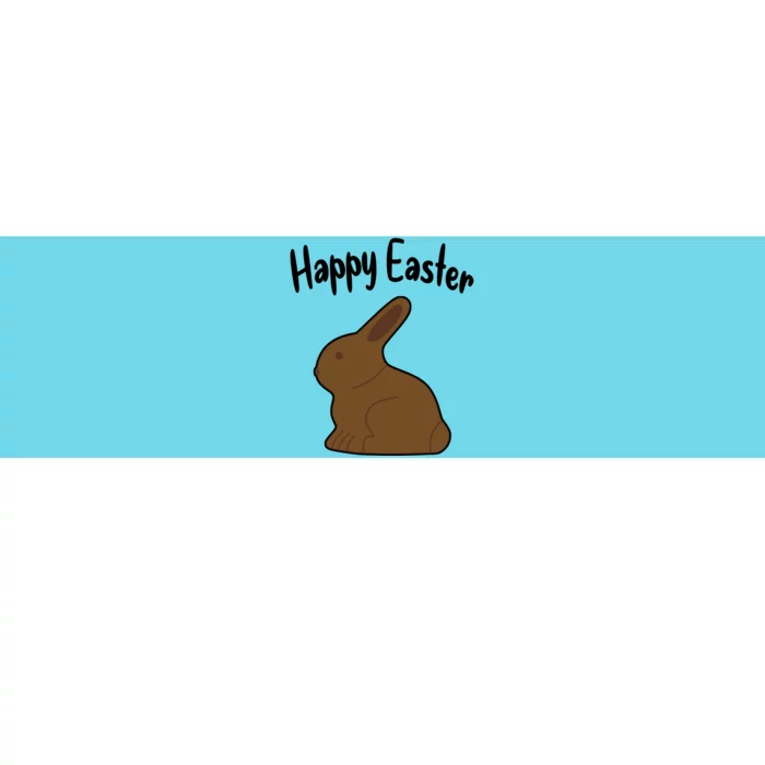 Happy Easter Chocolate Rabbits Bunnies Funny Gift Bumper Sticker