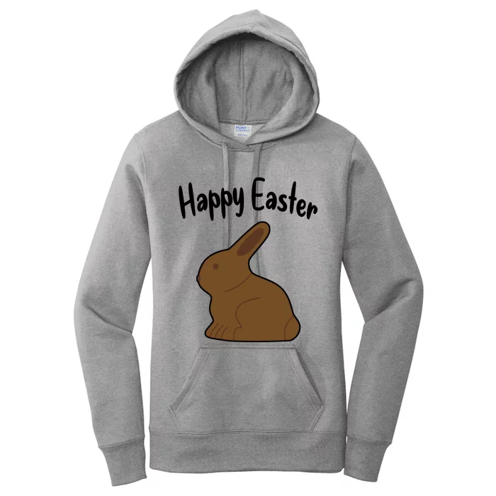 Happy Easter Chocolate Rabbits Bunnies Funny Gift Women's Pullover Hoodie