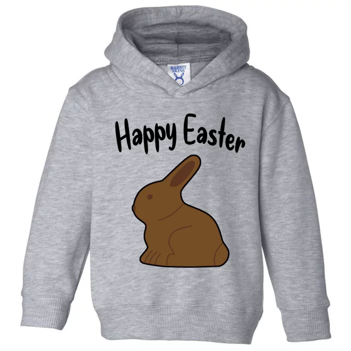 Happy Easter Chocolate Rabbits Bunnies Funny Gift Toddler Hoodie