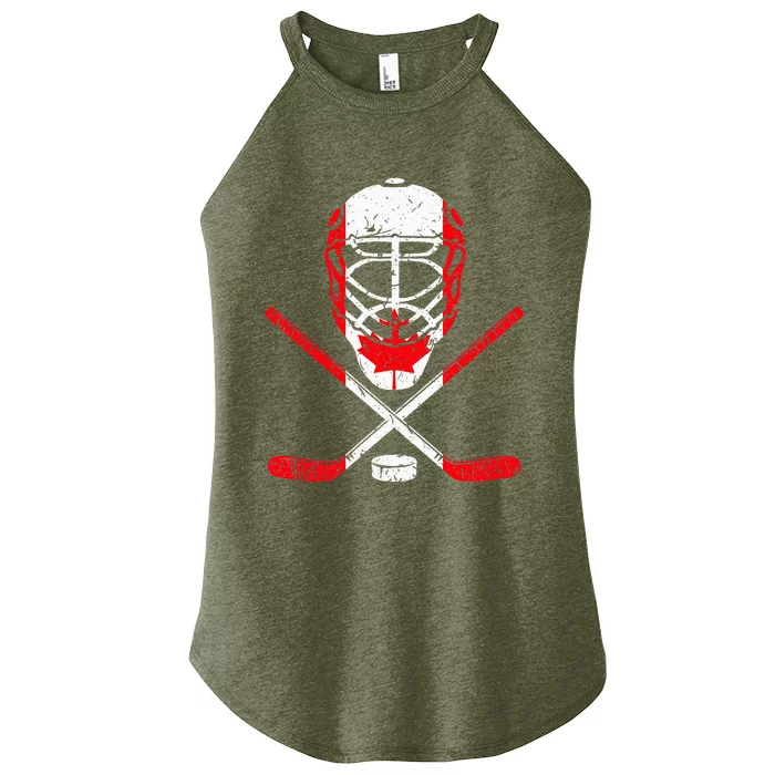 Hockey Equipment Canadian Flag Ice Hockey Women’s Perfect Tri Rocker Tank