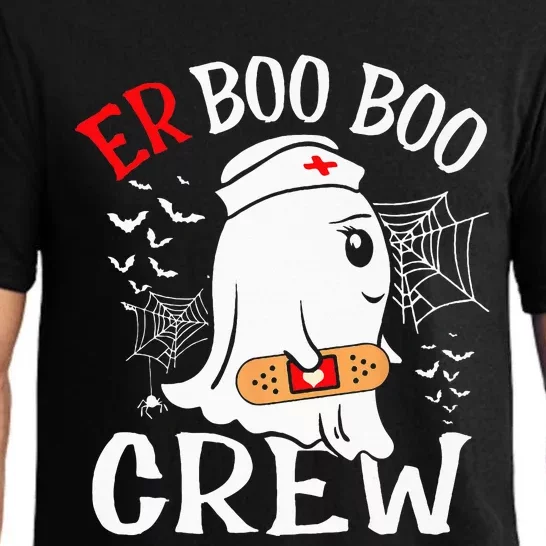 Halloween ER Costume ER Boo Boo Crew Nurse Ghost Nursing Pajama Set