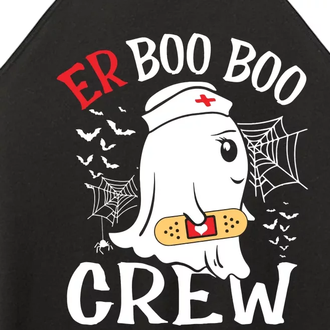 Halloween Er Costume Er Boo Boo Crew Nurse Ghost Nursing Women’s Perfect Tri Rocker Tank