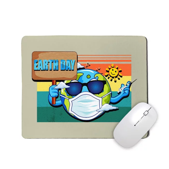 Happy Earthday Cool Earth Day Graphics Mousepad