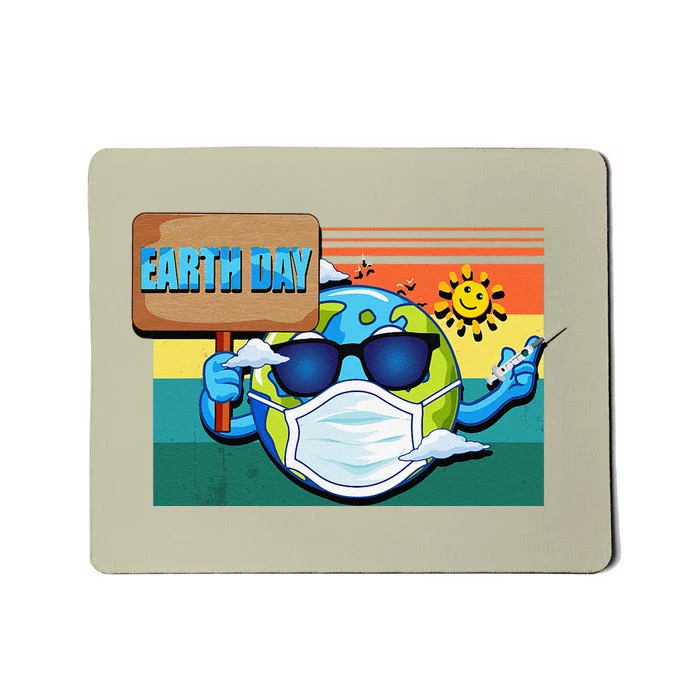 Happy Earthday Cool Earth Day Graphics Mousepad