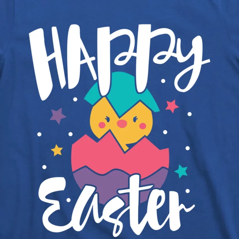 Happy Easter Chick Cute Yellow Chick Easter Holy Week Great Gift T-Shirt