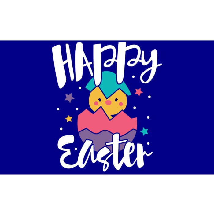 Happy Easter Chick Cute Yellow Chick Easter Holy Week Great Gift Bumper Sticker