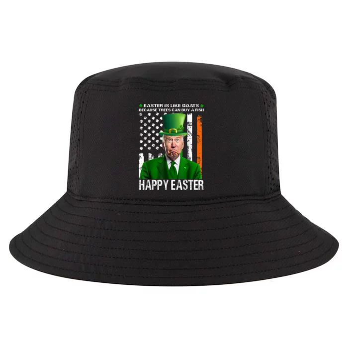 Happy Easter Confused Joe Biden St Patricks Day Cool Comfort Performance Bucket Hat