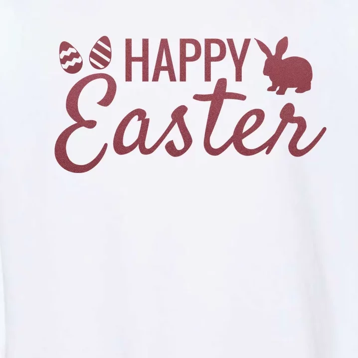 Happy Easter Cute Festive Holiday Garment-Dyed Sweatshirt