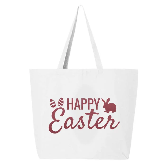 Happy Easter Cute Festive Holiday 25L Jumbo Tote