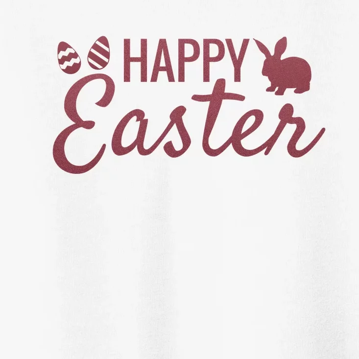 Happy Easter Cute Festive Holiday Toddler T-Shirt