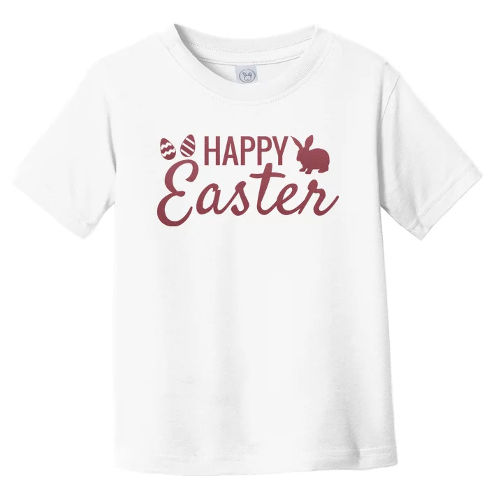 Happy Easter Cute Festive Holiday Toddler T-Shirt