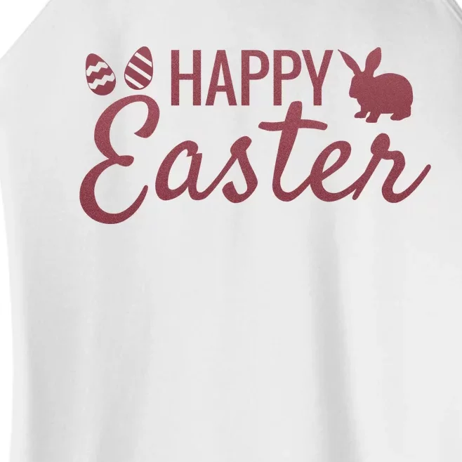 Happy Easter Cute Festive Holiday Women’s Perfect Tri Rocker Tank