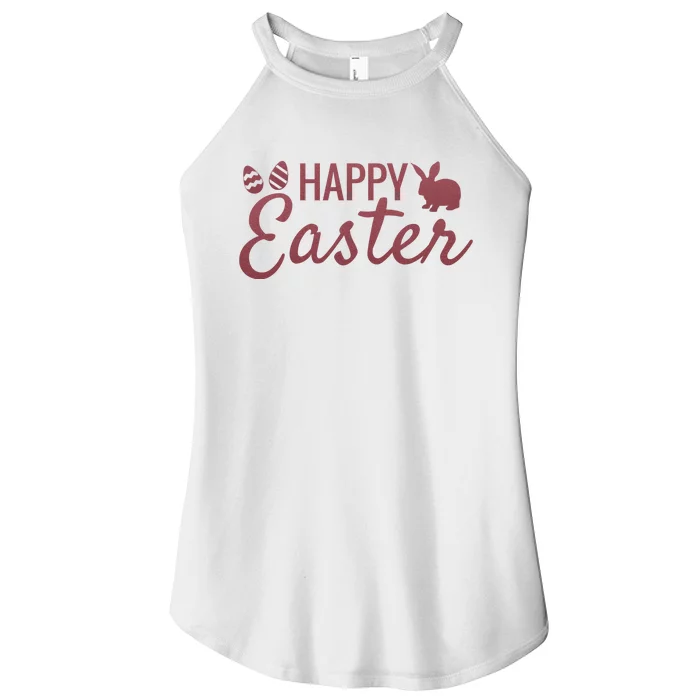 Happy Easter Cute Festive Holiday Women’s Perfect Tri Rocker Tank