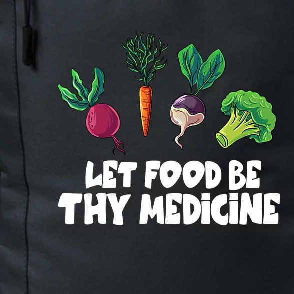 Healthy Eating Carrot Let Food Be Thy Medicine Gift Daily Commute Backpack