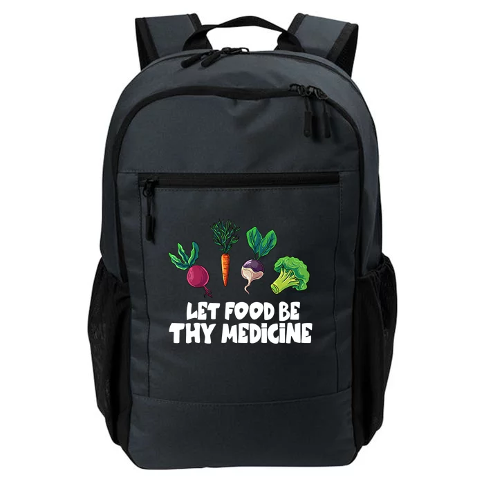 Healthy Eating Carrot Let Food Be Thy Medicine Gift Daily Commute Backpack